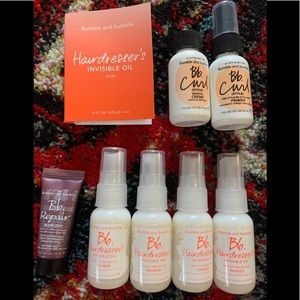 New bumble & bumble travel set mini - 8 pieces